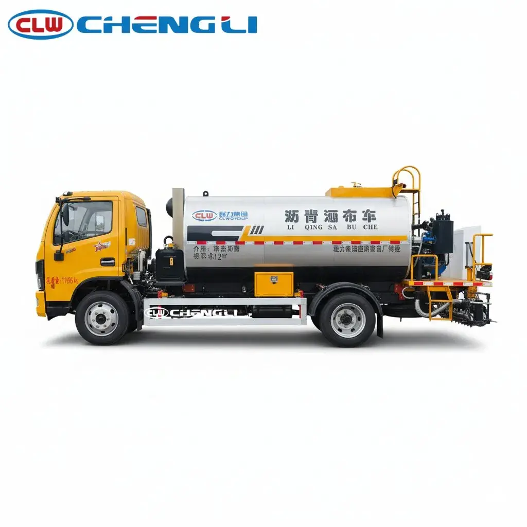 Imprimador de asfalto Dongfeng D7 de 6.000 a 7.000 L, imagen 3