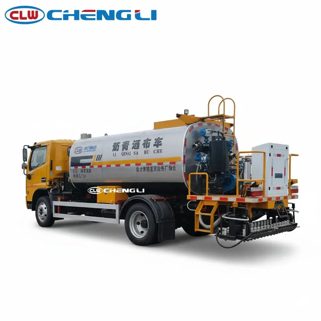 Imprimador de asfalto Dongfeng D7 de 6.000 a 7.000 L, imagen 4
