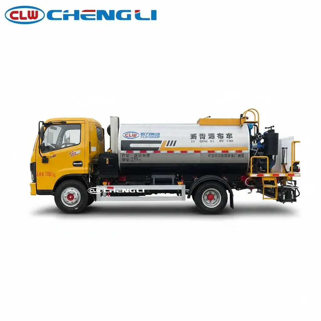 Imprimador de asfalto Dongfeng D6 de 4.500 a 5.000 L, imagen 2