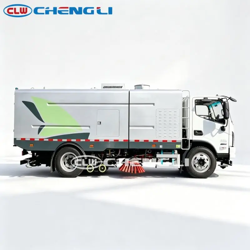 Camión barredor eléctrico CL5120 de 3,2 m de ancho