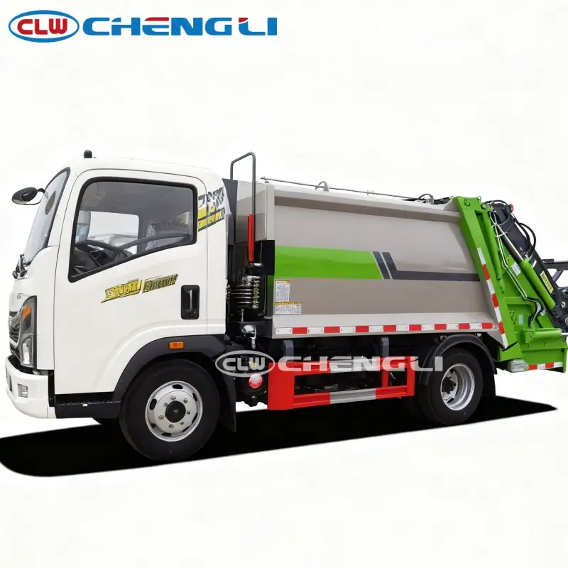 Camión compactador Sinotruk HOWO 4×2 de 5,5 m³