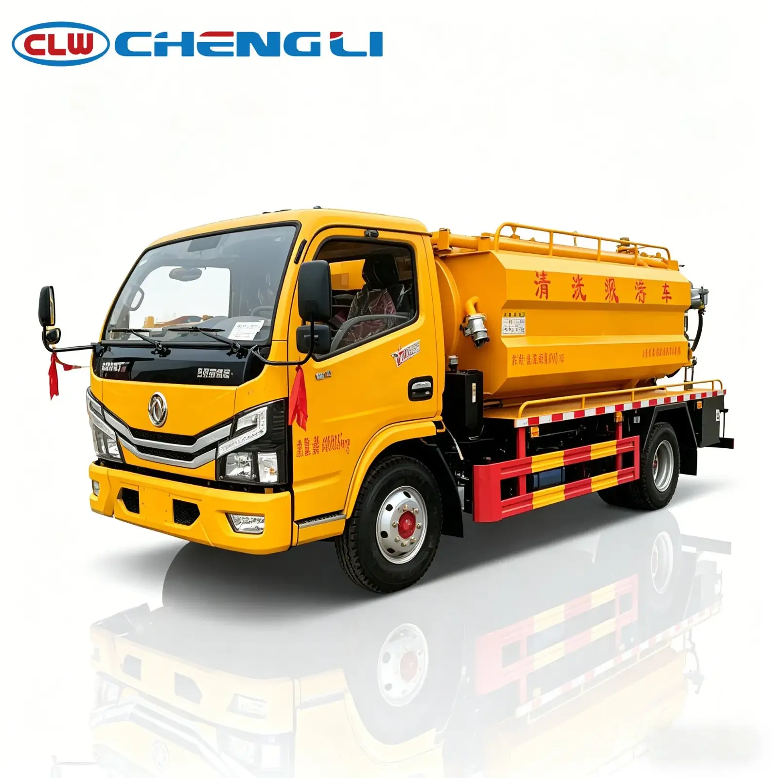 Camión hidrojet y succionador Dongfeng de 6 m³, imagen 2
